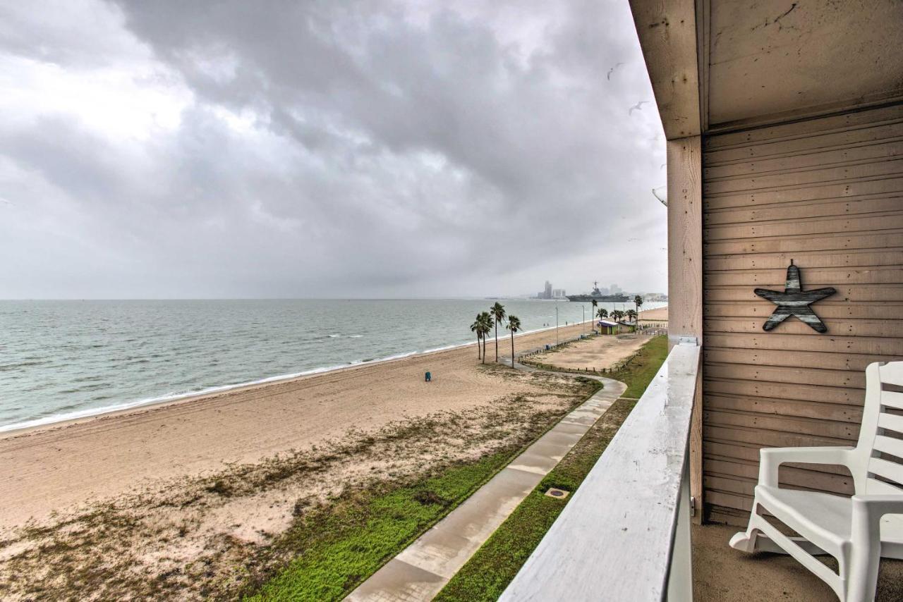 Breezy Beachfront Condo In Heart Of Corpus Christi Exterior foto